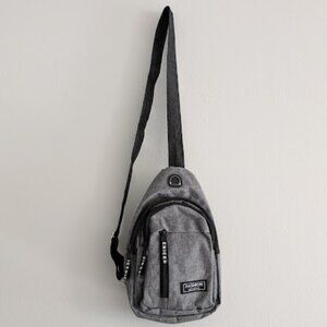 Fashion District Gray Small 1 Strap Backpack